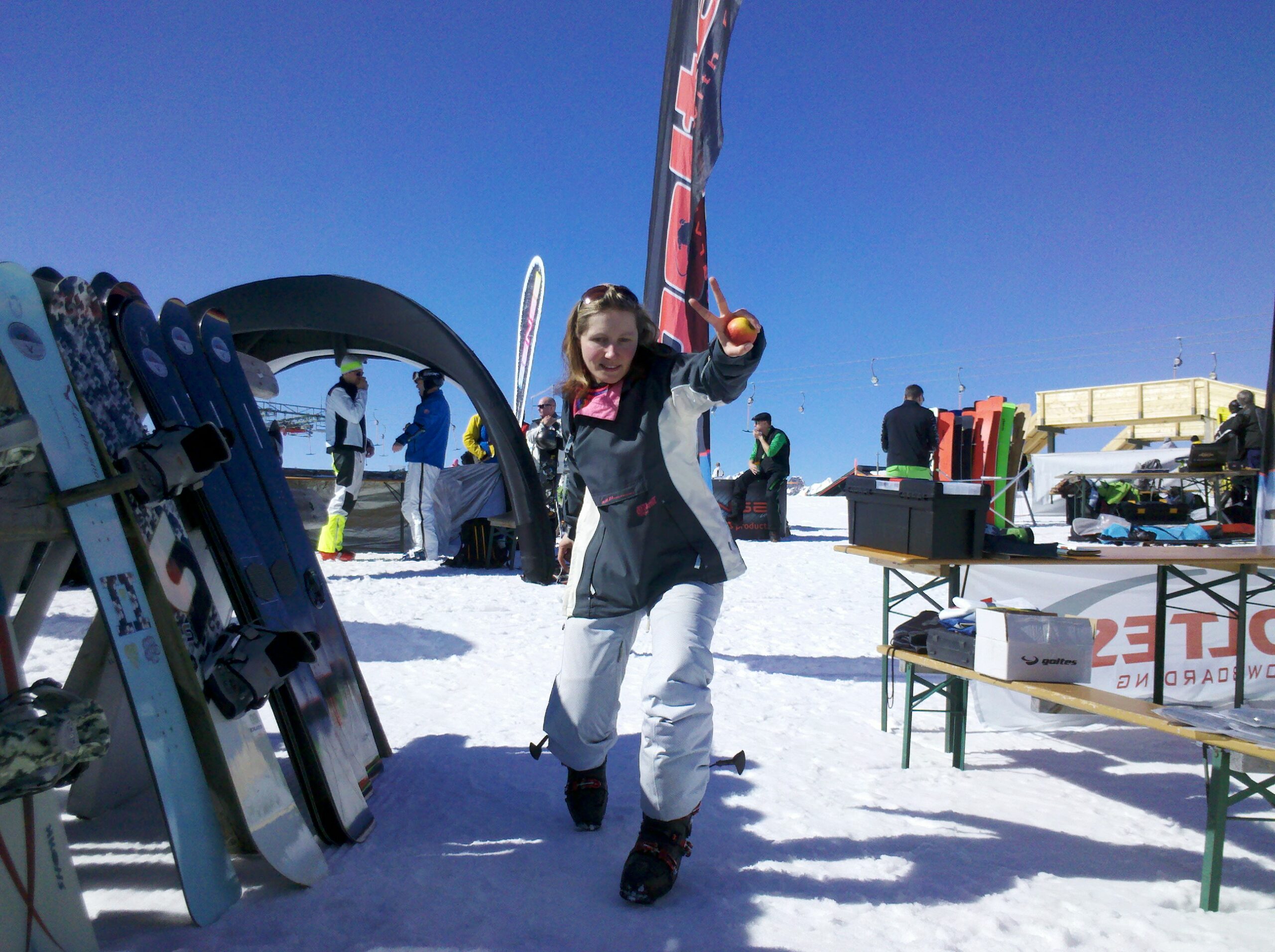 Snowboarden ist Jipieee und Yeehaaa!